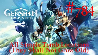 Genshin Impact Walkthrough Part 784  All Simple Tomb Locations They Shall Not Grow Old [upl. by Sapowith304]