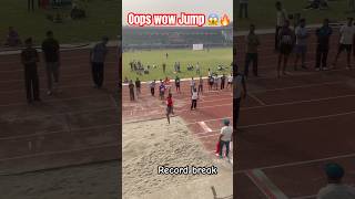 Long jump all record breaks long jump Punjab trending 100m love highjump longjumper gold [upl. by Hcone331]