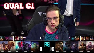 GG vs BDS  Game 1  Qualification LoL Worlds 2023 PlayIns  Golden Guardians vs Team BDS G1 Full [upl. by Geanine]