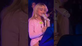 Sabrina Carpenter sings Chappell Roan  Good Luck Babe ❤️🔥 [upl. by Erwin]