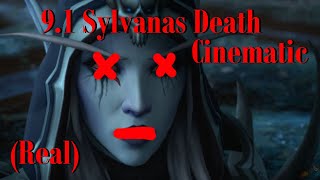 WoW Machinima Short Sylvanas Death Cinematic Cutscene 91 Shadowlands [upl. by Suqram]