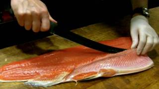 How to Trim a Salmon Fillet [upl. by Centonze188]