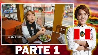 CHEF COREANA PRUEBA COMIDA PERUANA  PARTE 1 [upl. by Barnett275]