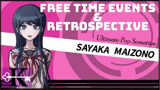 Sayaka Maizono Free Time Events and Retrospective [upl. by Noevart459]