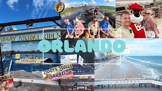 Airboat Ride Daytona Beach amp a Silver Spurs Rodeo  ORLANDO DAY 10 [upl. by Savdeep]