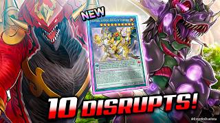 DINOS EVOLVES❗ Deck RYUGE DINOSAUR 10 DISRPUTIONS❗  Crossover Breakers [upl. by Ellatsirhc]