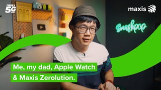 Maxis TechTok  Stay healthy amp connected to loved ones via Apple Watch [upl. by Adele830]