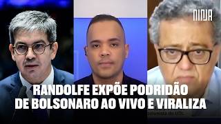 🔥Randolfe expõe a podridão de Bolsonaro ao vivo🔥Comparação com lula na UOL não deixa dúvidas🔥 [upl. by Susanetta]