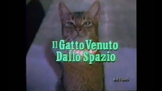 Il gatto venuto dallo spazio The Cat from Outer Space 1978 Titoli in Italiano da Rai Uno  1990 [upl. by Hound]