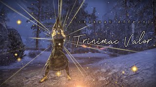 ESO  Trinimacs Valor set Visual Effect [upl. by Emerson322]