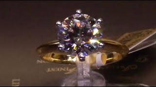 93270  T300ct  Round Brilliant Six Claw Solitaire  18ct Yellow Gold [upl. by Kcirdla]