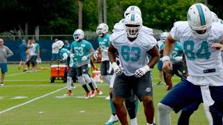 Chris Perkins Tunsil and Thomas Still Jockeying at Guard Position [upl. by Bailey]