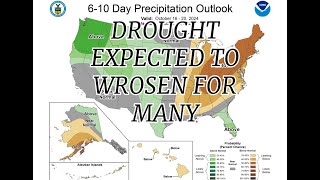 The Southeast US Catches A Break As Drought Worsens Elsewhere [upl. by Mady]