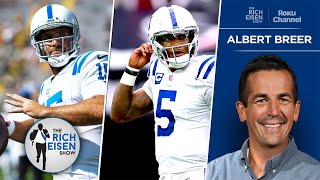 SI’s Albert Breer Why the Colts Named Joe Flacco Permanent Starting QB  The Rich Eisen Show [upl. by Noremak]