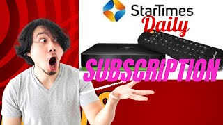 A StepbyStep Guide on Startimes Daily Subscription [upl. by Ybok]