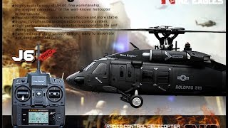 echobbycom RTF UH60 Blackhawk Realistic RC Helicopter nine eagles solo pro 319 6 ch helicopter [upl. by Leahcam548]