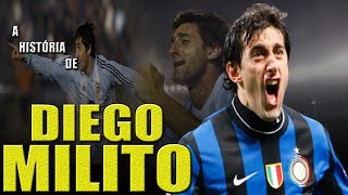 A História de DIEGO MILITO  ARTILHEIRO E ÍDOLO DA INTER DE MILÃO [upl. by Law]