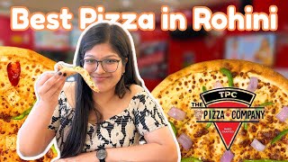 Best Pizza 🍕 in Rohini  By someone who had 52 GARLIC BREAD there  The pizza company❤️🍽️ [upl. by Orimlede]