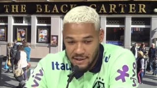 EXCLUSIVE Joelinton CONFIRMS new contract with Newcastle United ✍️ [upl. by Sikram]