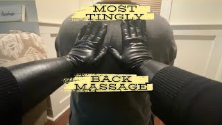 ASMR BACK MASSAGE ON A REAL PERSON FAST AND AGGRESSIVE FOR THE MOST TINGLY SLEEP [upl. by Feld]