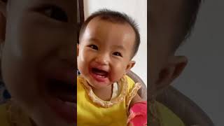 Cara sasa menolak makanan ngakak cute lucu bayilucu [upl. by Vivienne]