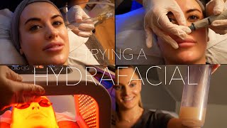 What is a HYDRAFACIAL Review results amp before and after  Eleise [upl. by Lipfert724]