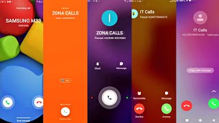 SAMSUNG M Series VS SONY VS MEIZU M7 VS IPHONE XR VS POCO M5 incoming calls [upl. by Akinert]