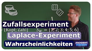 Zufallsexperimente und LaplaceExperimente leicht erklärt [upl. by Anielram]