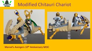 Marvel MOCs Upgraded Chitauri Chariot [upl. by Maon]