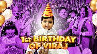 Viraj Turns 1 On 2822024 Birthday Special🎂❤️❤️ [upl. by Tarabar]