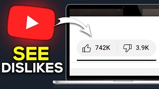 How To See Dislikes On youtube  Easy Guide [upl. by Marchese]