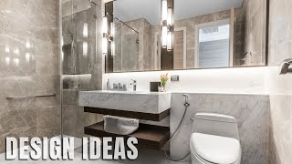 Modern BATHROOM Design TIPS interiordesign [upl. by Drofla497]