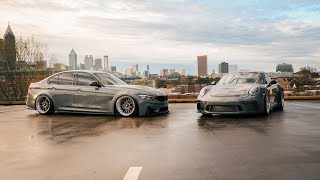 Grigio GT3 amp M3 ripping through downtown [upl. by Sidney117]