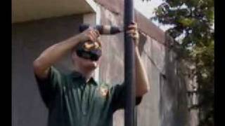 DeerBusterscom Deer Fence Part 1 Installing End and Corner Systems for Deer Fencing [upl. by Llenreb]