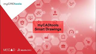 myCADtools Smart Drawings [upl. by Burta632]