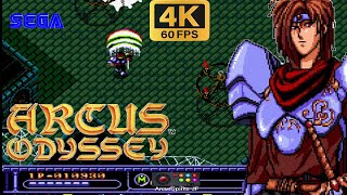 Arcus Odyssey  Jedda Chef Genesis  1991 4K 60FPS [upl. by Wolcott829]