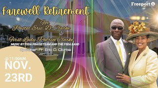 SAT 23rd NOV 2024 1100 AM  SPEAKER  Pastor Eric D Clarke [upl. by Aciras]