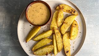 How to Make Potato Wedges  Oven Baked Potato Wedges  Easy Appetizer Recipe [upl. by Tocs]