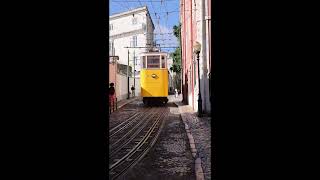 Glória Funicular Lisbon [upl. by Eelanaj]