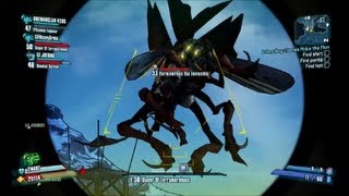 Borderlands 2 Secret Boss Vermivorous the Invincible [upl. by Cronin653]