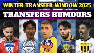 ⬆️ TOP 10 MOST VALUABLE TRANSFER amp SIGNINGS in WINTER TRANSFER WINDOW 2025 ✅ indiansuperleague isl [upl. by Ynohtnaluap]