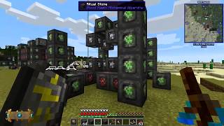 BLOOD MAGIC MOD  MINECRAFT 1122  RITUALES PARTE 1  PARTE 710 [upl. by Enyal]