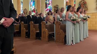 Watch Now Flash mob sings Stand By Me during church wedding in Auburn [upl. by Ainat642]