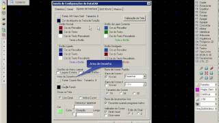 DataCAD  Alterando a Cor da Tela [upl. by Ardine]