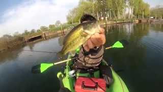 Seneca Lake State Park Marina Bass Fishing [upl. by Duky]