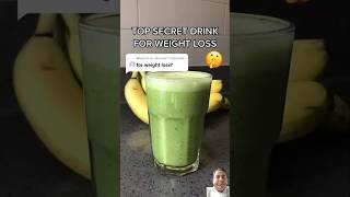 Healthy green smoothie weight loss healthy breakfast smoothie smoothierecipes banana [upl. by Slavic]