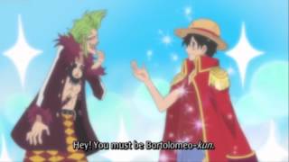 Luffy Meets Bartolomeo [upl. by Zitella969]