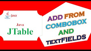 Java JTable Ep13  Add Rows From TextField and ComboBox Dynamically [upl. by Loram512]