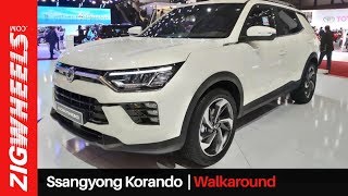 Ssangyong Korando Walkaround  XUV500 Replacement  ZigWheelscom [upl. by Primaveria]