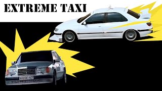 Racing Taxi  Taxi 1998 The Black Eyed Peas  Pump It taxiw124e500Peugeot406SamyNaceri [upl. by Quinlan]